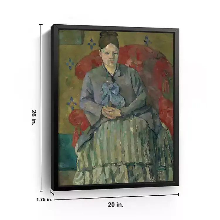 Canvas Art-Kirklands Home Madame Cezanne Framed Canvas Art Print