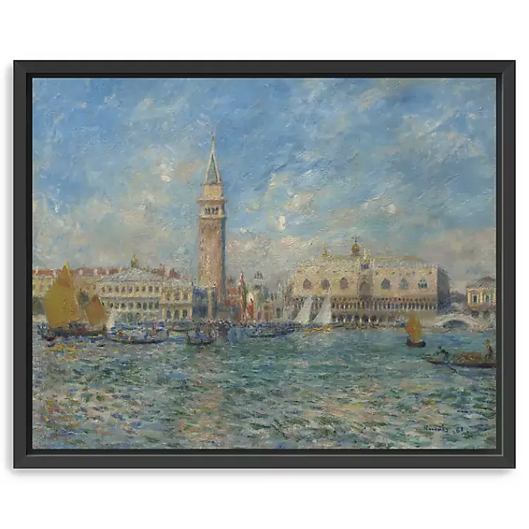 Canvas Art-Kirklands Home The Doge's Palace, Venice Canvas Art Print, 18x22 Blue