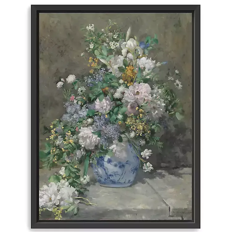 Canvas Art-Kirklands Home Spring Bouquet Framed Canvas Art Print, 26x34