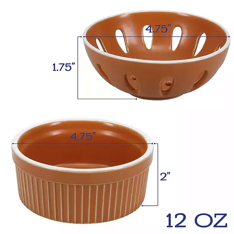 Kitchen Accessories-Kirklands Home Tempo Terracotta 7-pc. Countertop Accessory Set Brown