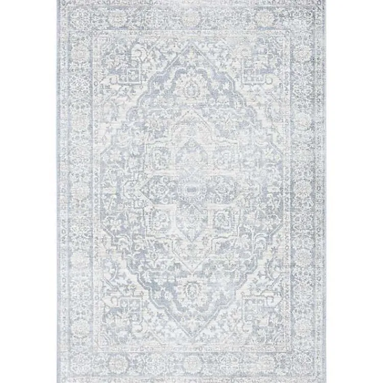 Area Rugs-Kirklands Home Brentwood Traditional Area Rug, 5x7 Gray