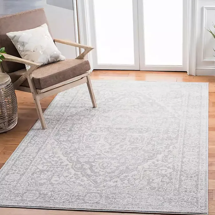 Area Rugs-Kirklands Home Brentwood Traditional Area Rug, 5x7 Gray
