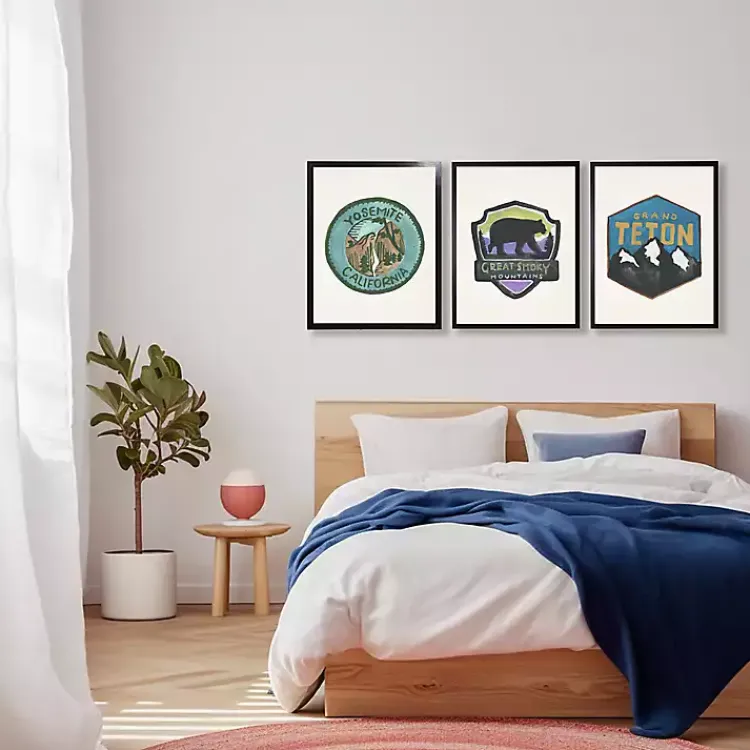 Framed Art-Kirklands Home Watercolor Great Smoky Mountains Framed Art Print