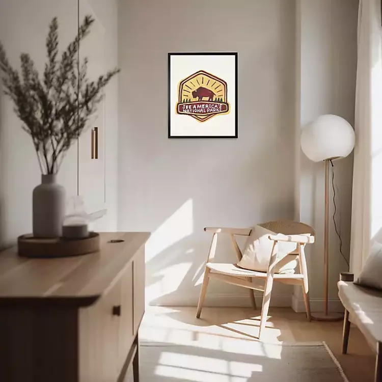 Framed Art-Kirklands Home See America's National Parks Framed Art Print