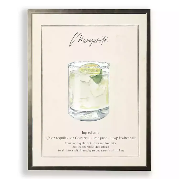 Framed Art-Kirklands Home Margarita Framed Art Print Green