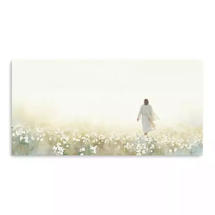 Canvas Art-Kirklands Home Follow Me Canvas Art Print White