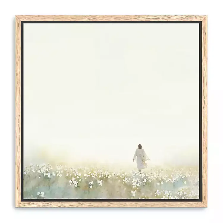 Canvas Art-Kirklands Home Into the Light Framed Canvas Art Print, 30x30 Multi