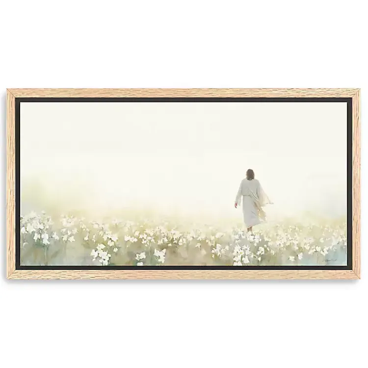 Canvas Art-Kirklands Home Follow Me Framed Canvas Art Print, 22x42 Multi