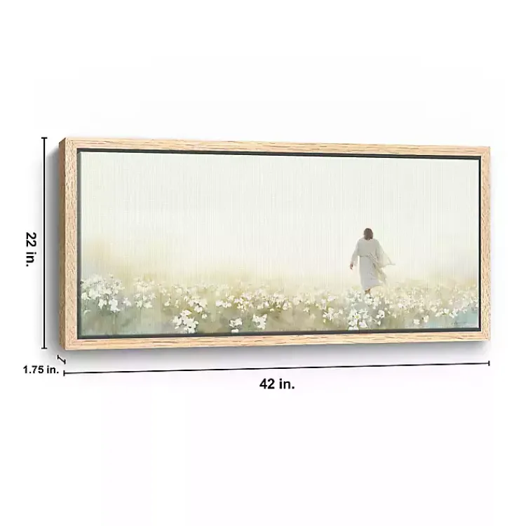 Canvas Art-Kirklands Home Follow Me Framed Canvas Art Print, 22x42 Multi