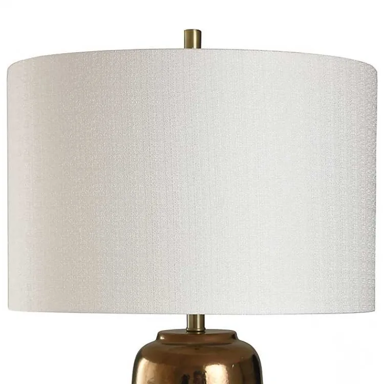 Table Lamps-Kirklands Home Transitional Ceramic & Metal Table Lamp White