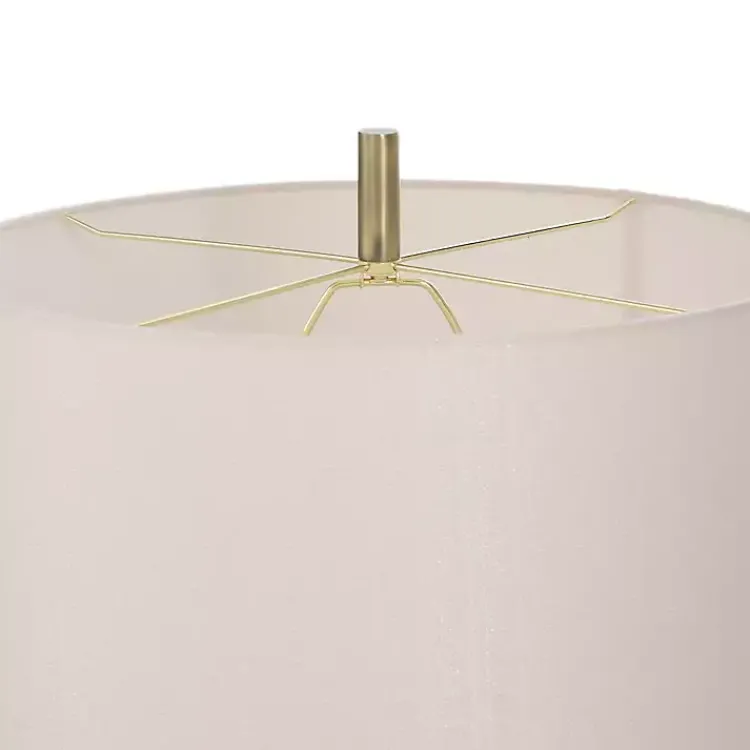 Table Lamps-Kirklands Home Transitional Ceramic & Metal Table Lamp White