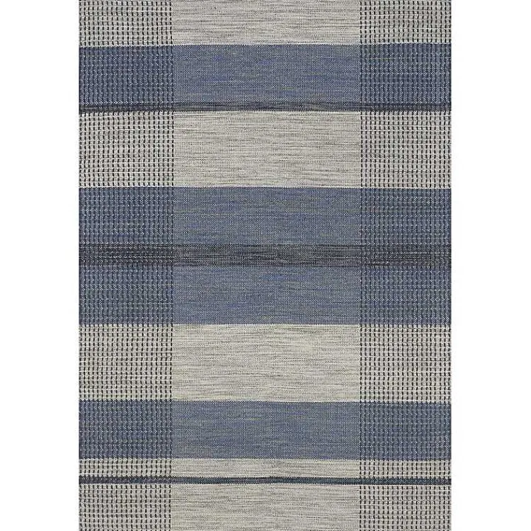 Area Rugs-Kirklands Home Blue Portland Emily Henderson x RugsUSA Rug, 5x8
