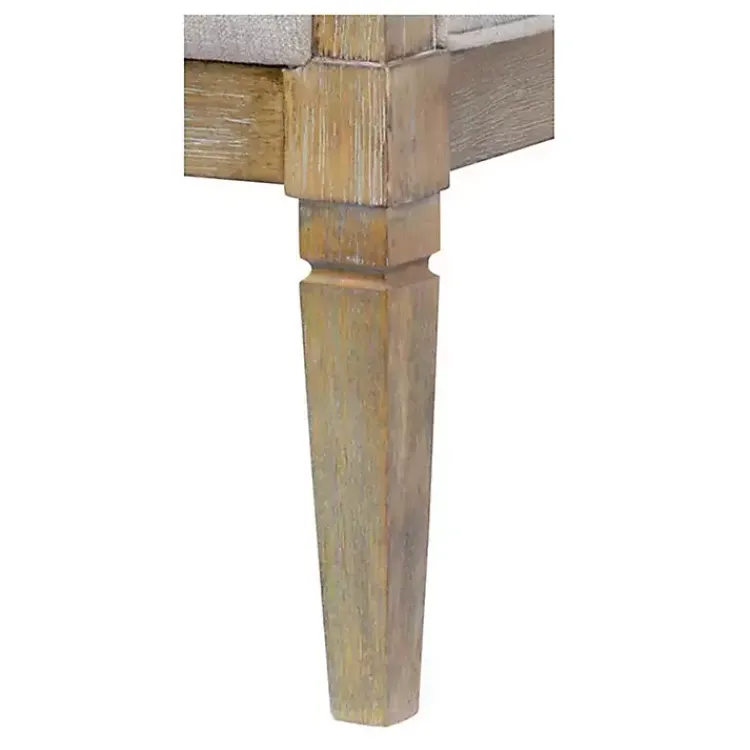 Accent Chairs-Kirklands Home Natural Hemp Martha Stewart Accent Chair Tan