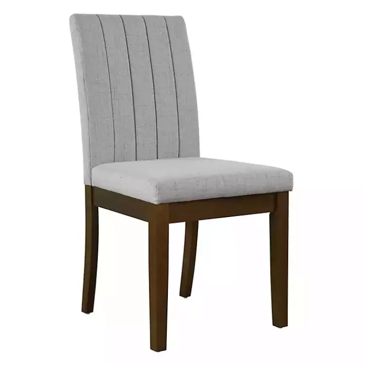 Dining Chairs-Kirklands Home Everly Upholstered Dining Chairs, Set of 2 Gray