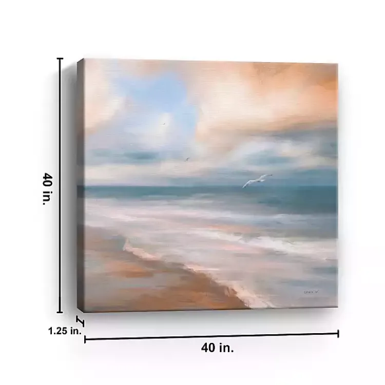 Canvas Art-Kirklands Home Sea Flight Canvas Art Print