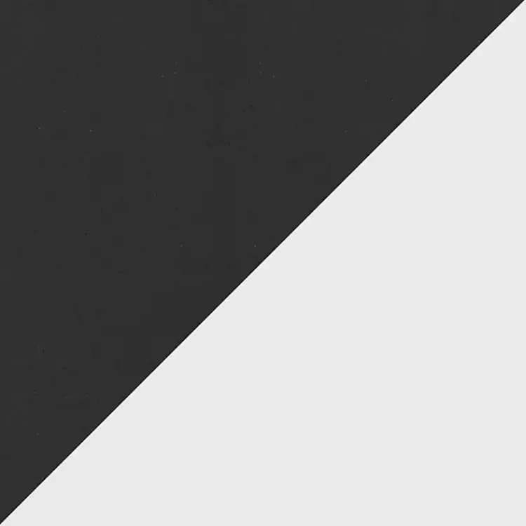 Dining Tables-Kirklands Home Black and Canary Cosmo Round Dining Table White