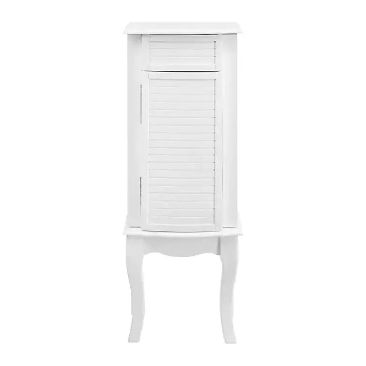 Dressers & Chests-Kirklands Home Wood 4-Drawer Elena Jewelry Armoire White