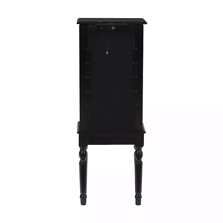 Dressers & Chests-Kirklands Home 5-Drawer Ollie Petite Jewelry Armoire Black