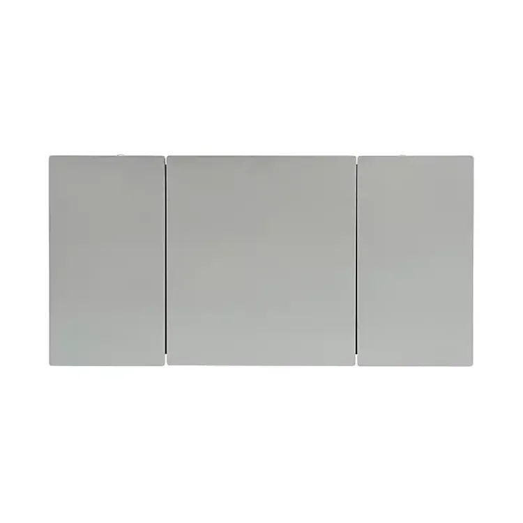 Dressers & Chests-Kirklands Home Silver Virginia Butterfly 2-pc. Vanity Set Gray